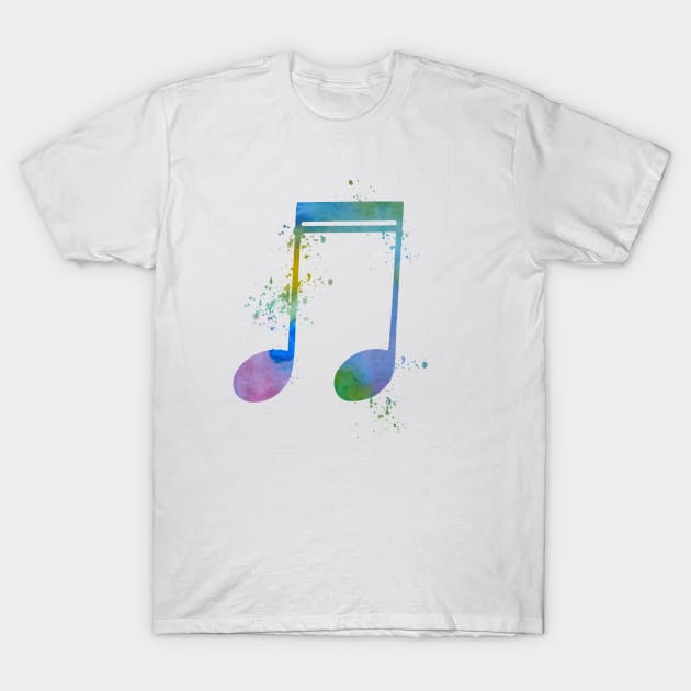 Musical note T-Shirt by TheJollyMarten